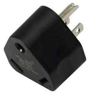 RV electrical adaptor plug